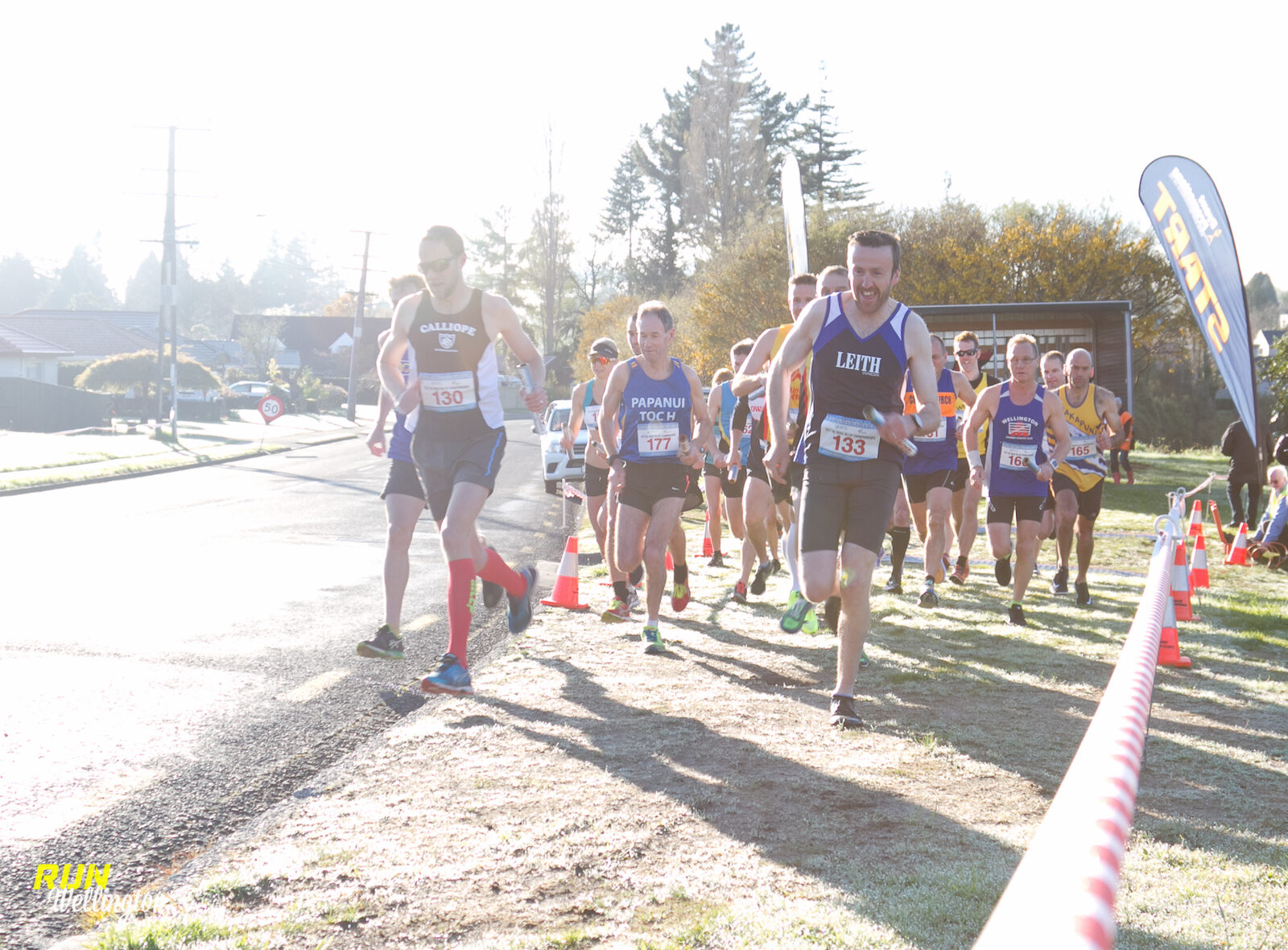 National Road Relays 2017 - Start of Senior Women and Masters Men 40 Grades