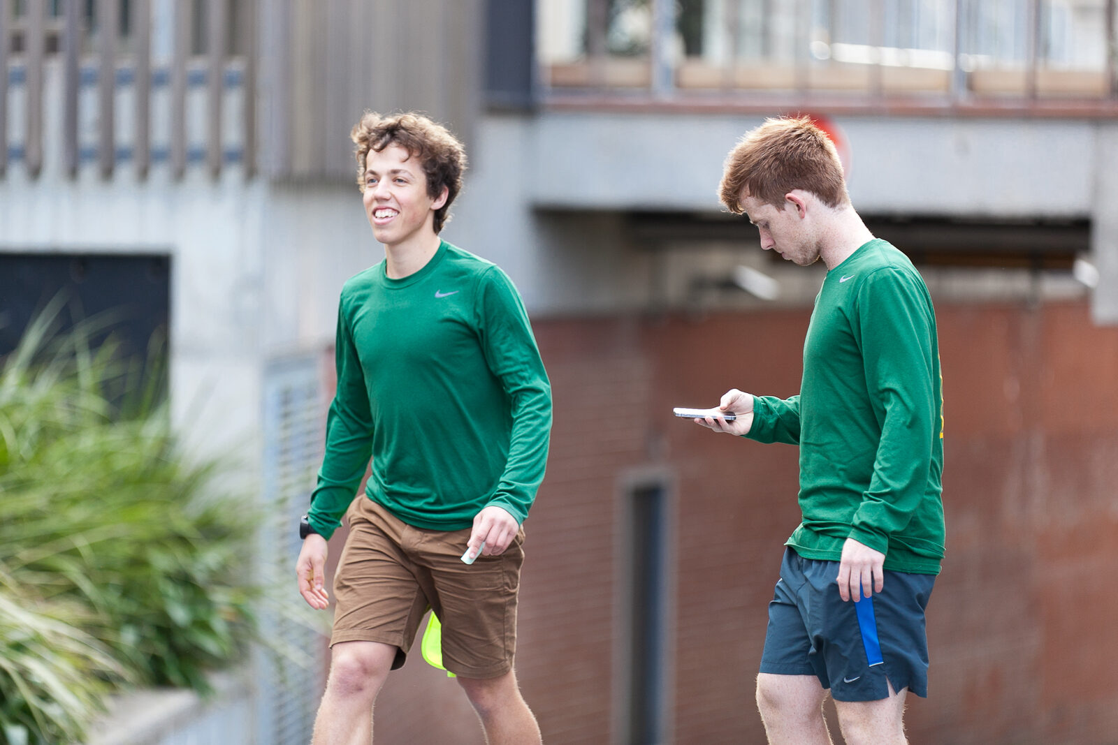 Glen and Dan are 'running' forces in the resurgnce of Vic Uni Run Club